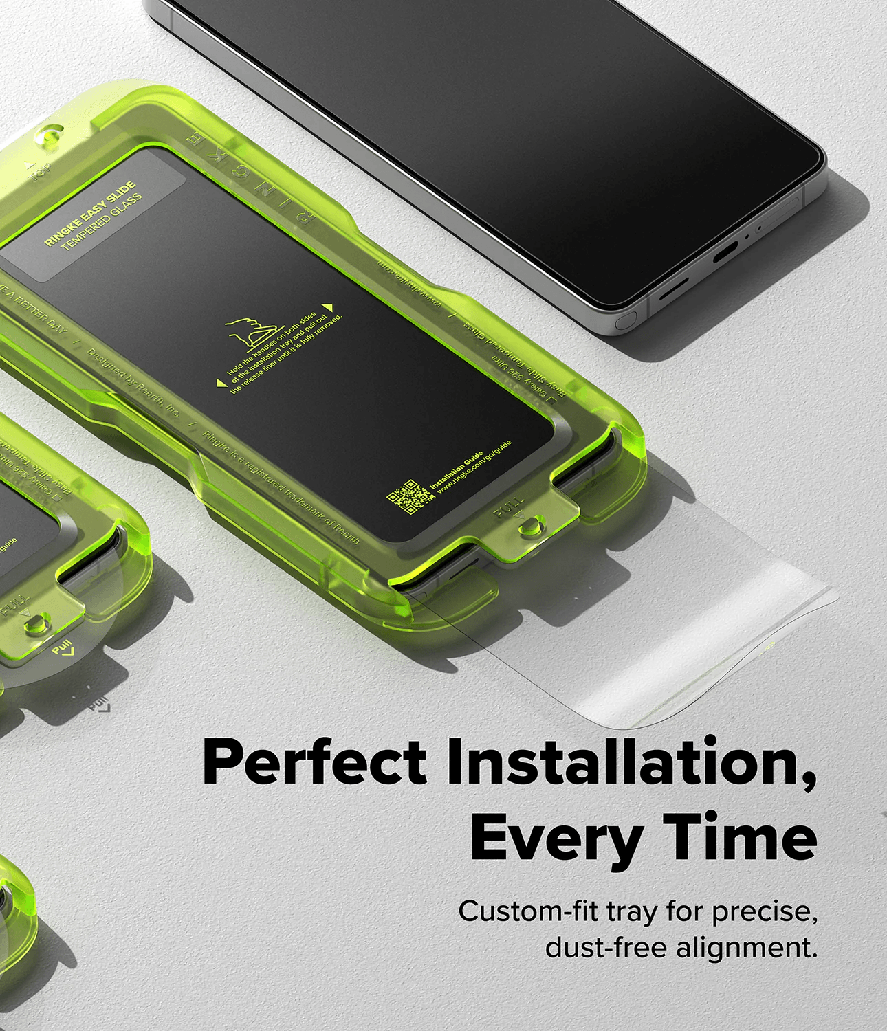 Vidrio Templado para Galaxy S26 Ultra - Ringke Easy Slide Tempered Glass