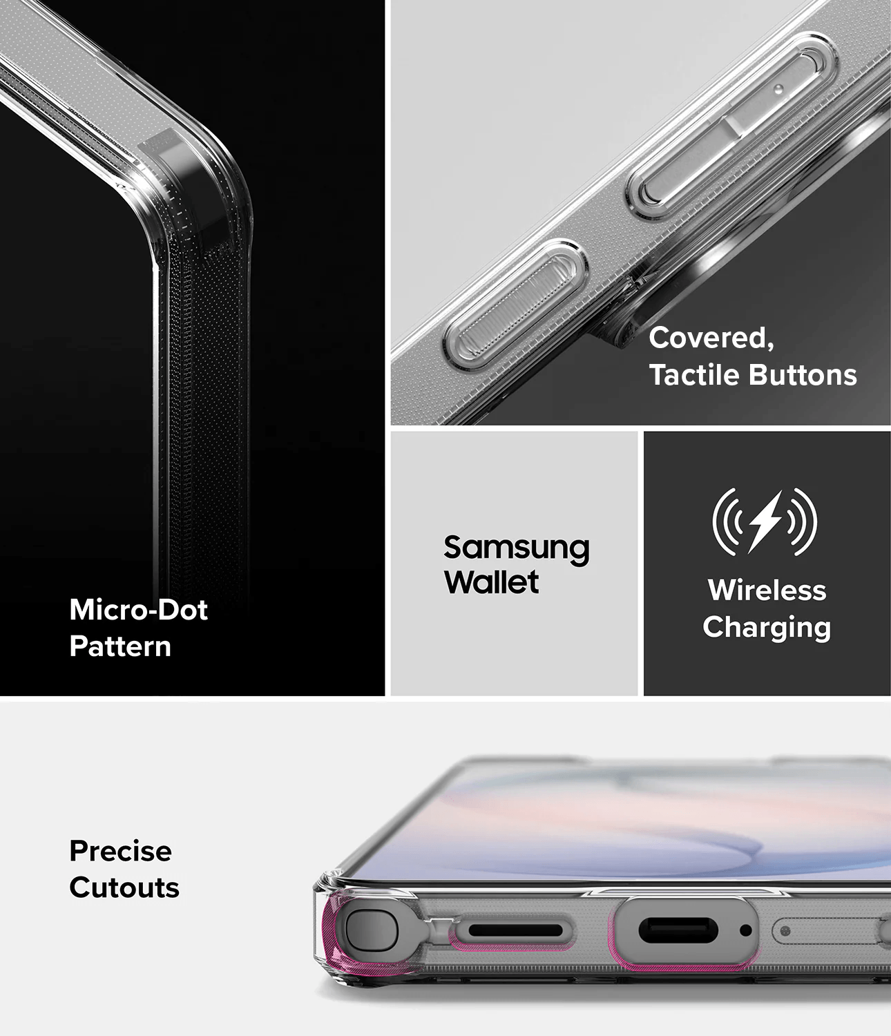 Estuche para Galaxy S26 Ultra - Ringke Fusion