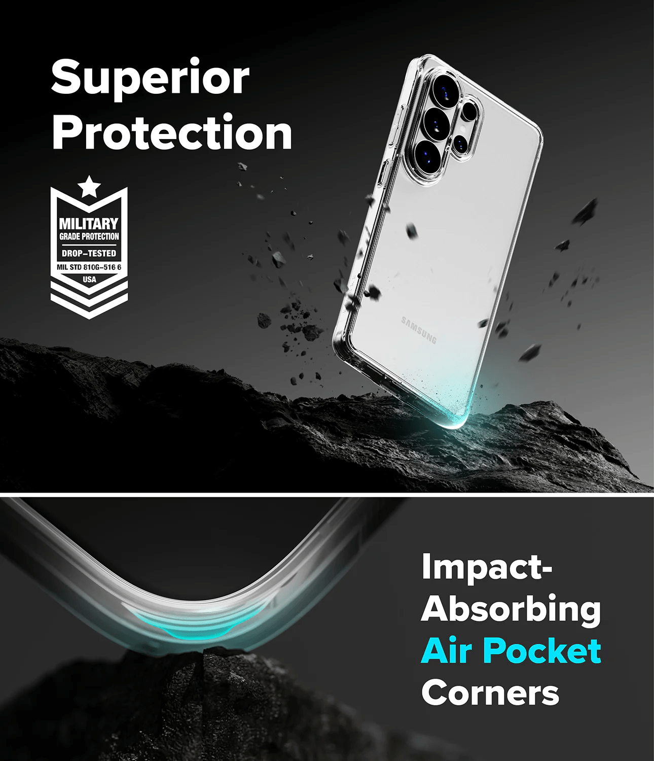 Estuche para Galaxy S26 Ultra - Ringke Fusion