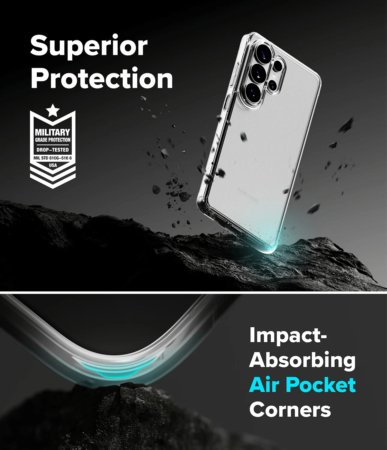 Estuche para Galaxy S26 Ultra - Ringke Fusion