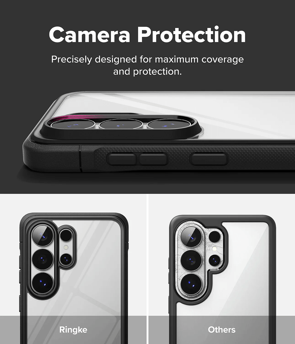 Estuche para Galaxy S26 Ultra - Ringke Fusion Bold - Black
