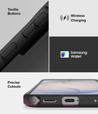 Estuche para Galaxy S26 Ultra - Ringke Fusion Bold - Black