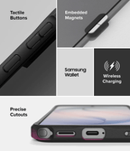 Estuche para Galaxy S26 Ultra - Ringke Fusion Bold Magnetic - Black