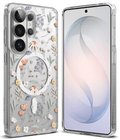 Estuche para Galaxy S26 Ultra - Ringke Fusion Design Magnetic - Dry Flowers