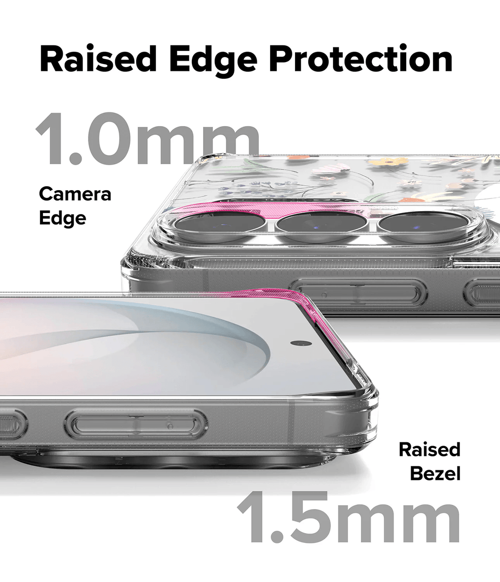 Estuche para Galaxy S26 Ultra - Ringke Fusion Design Magnetic - Dry Flowers