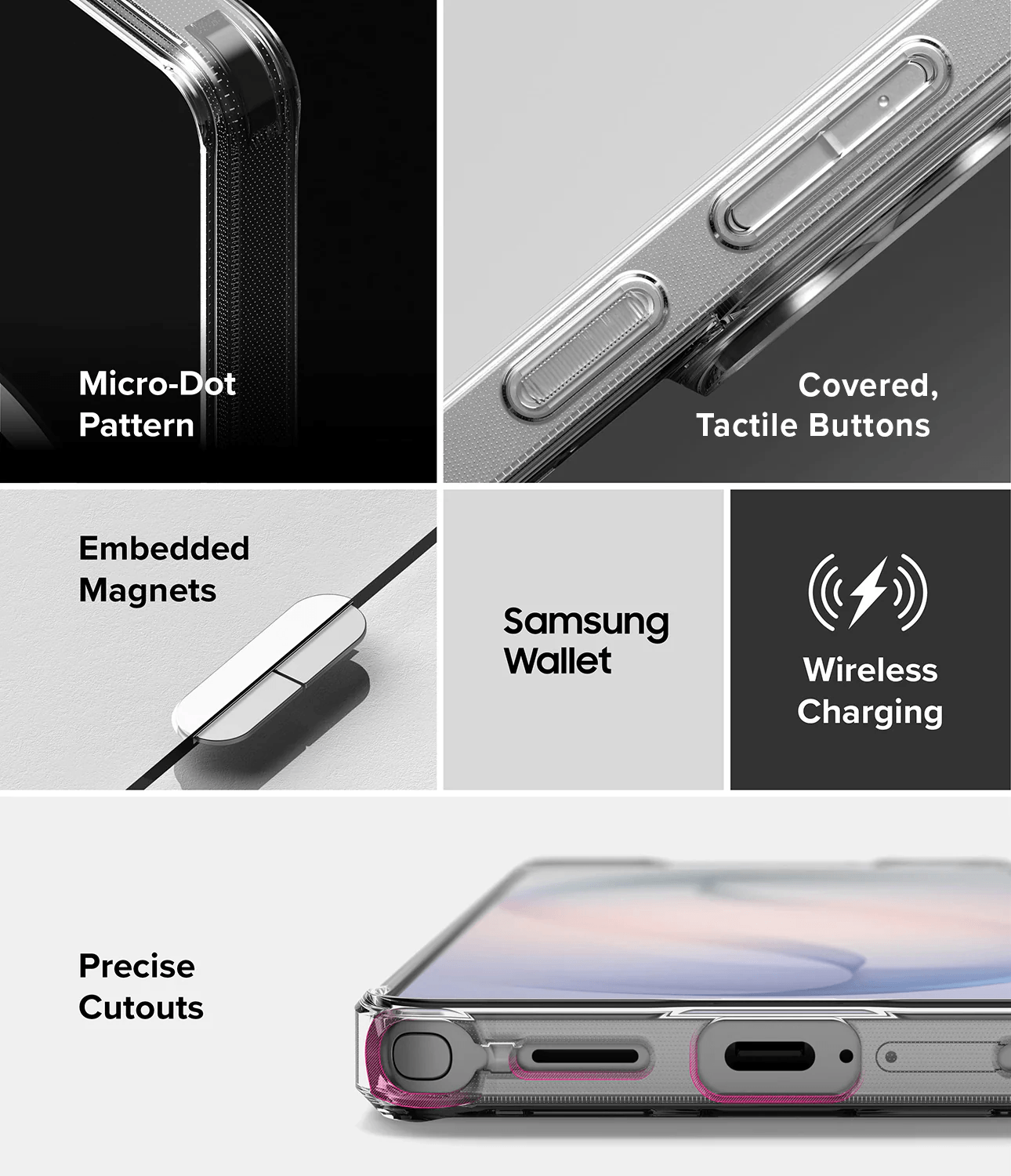 Estuche para Galaxy S26 Ultra - Ringke Fusion Magnetic