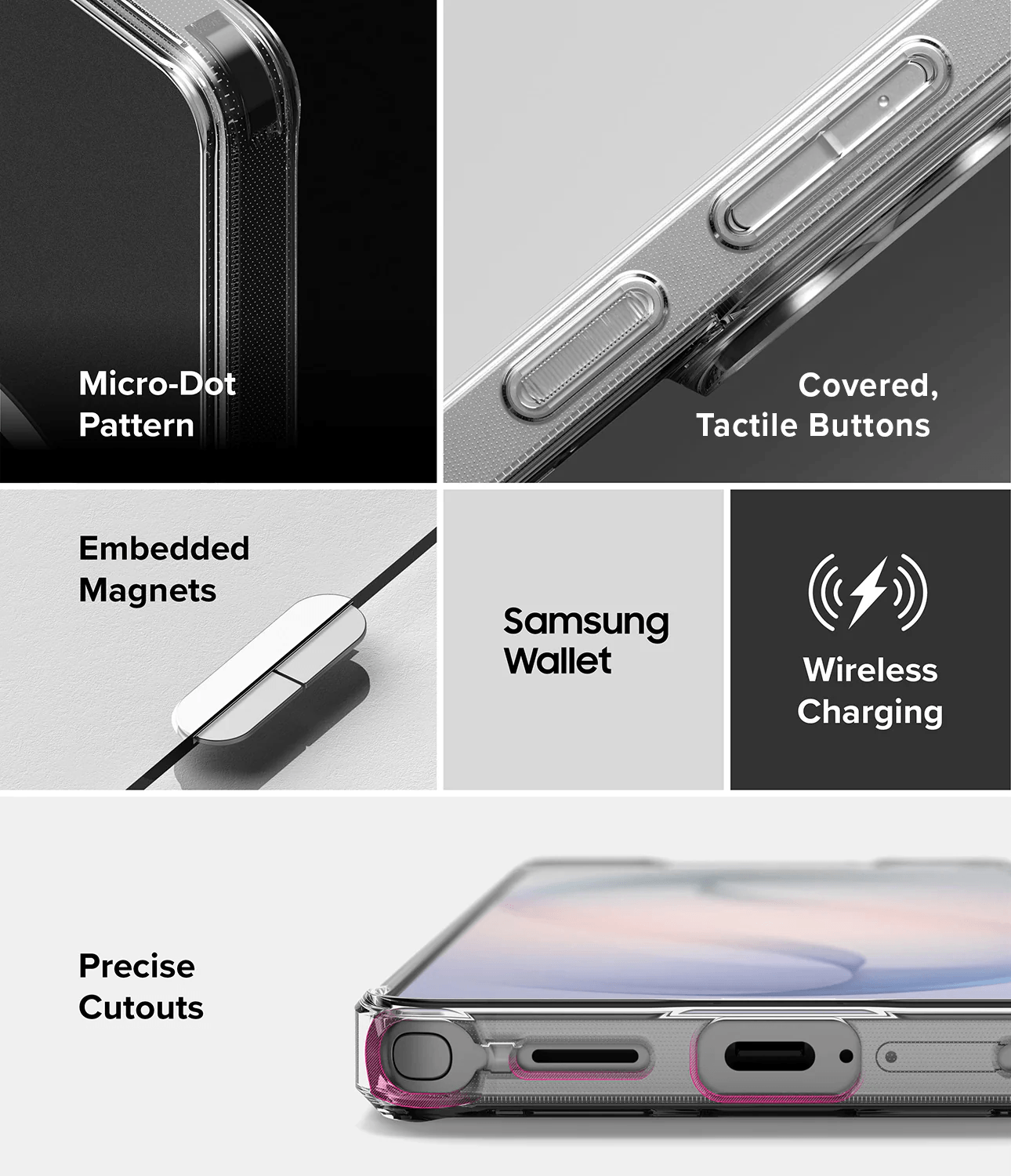 Estuche para Galaxy S26 Ultra - Ringke Fusion Magnetic