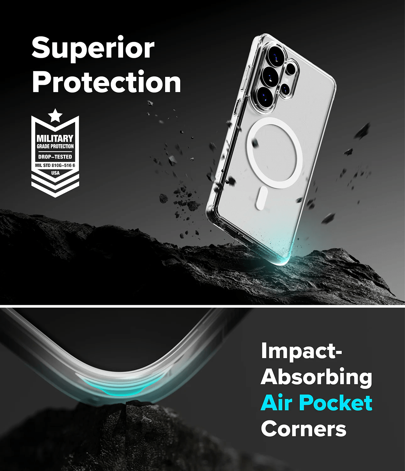 Estuche para Galaxy S26 Ultra - Ringke Fusion Magnetic