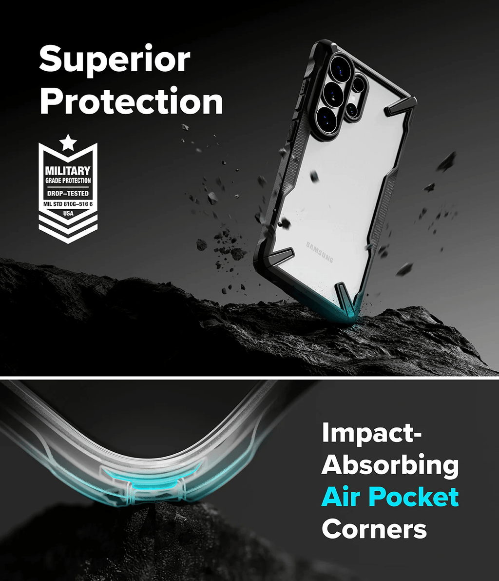 Estuche para Galaxy S26 Ultra - Ringke Fusion-X
