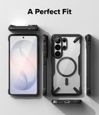 Estuche para Galaxy S26 Ultra - Ringke Fusion-X Magnetic - Black