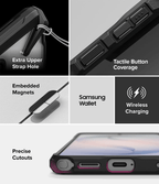 Estuche para Galaxy S26 Ultra - Ringke Fusion-X Magnetic - Black