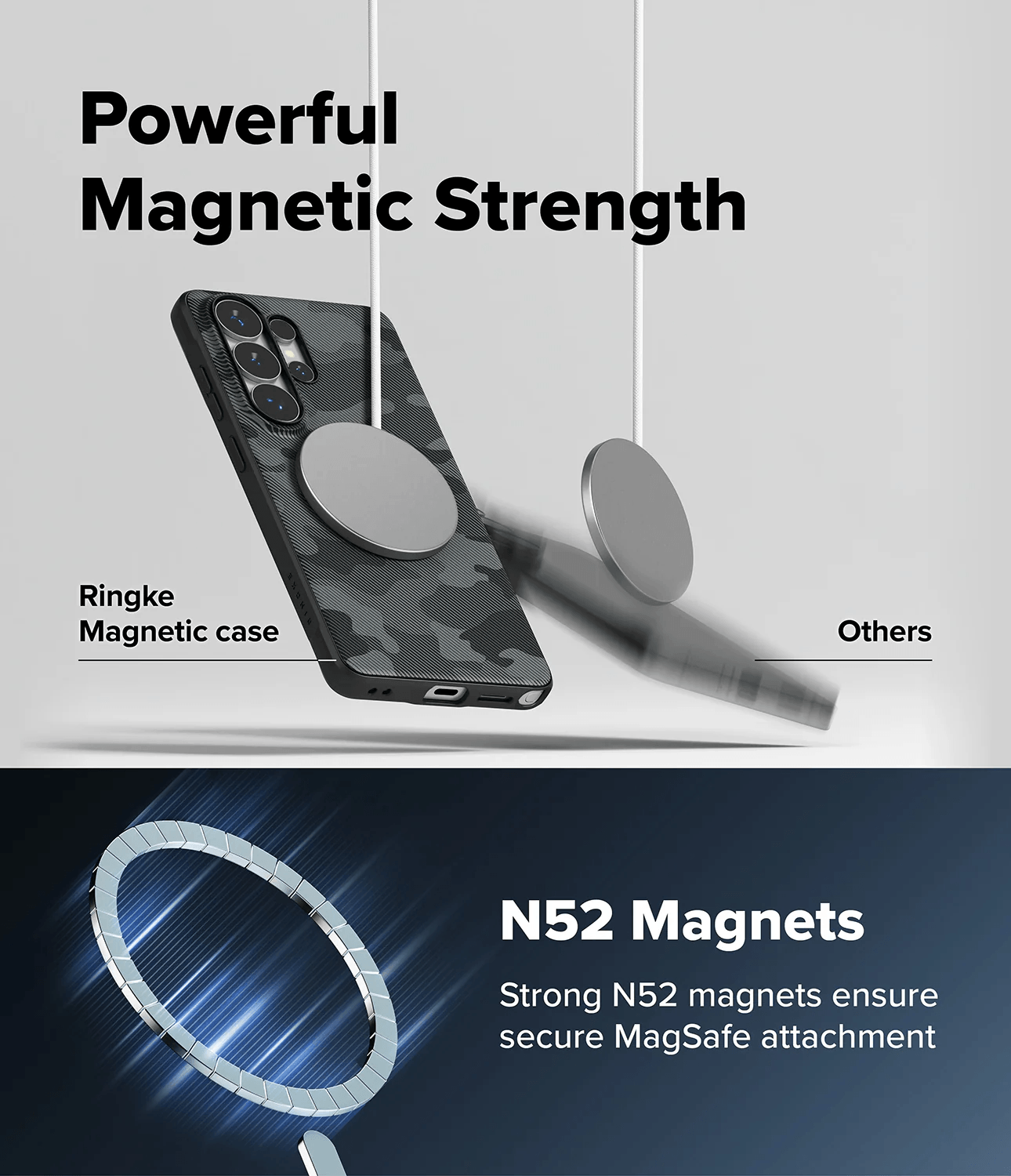 Estuche para Galaxy S26 Ultra - Ringke Onyx Magnetic