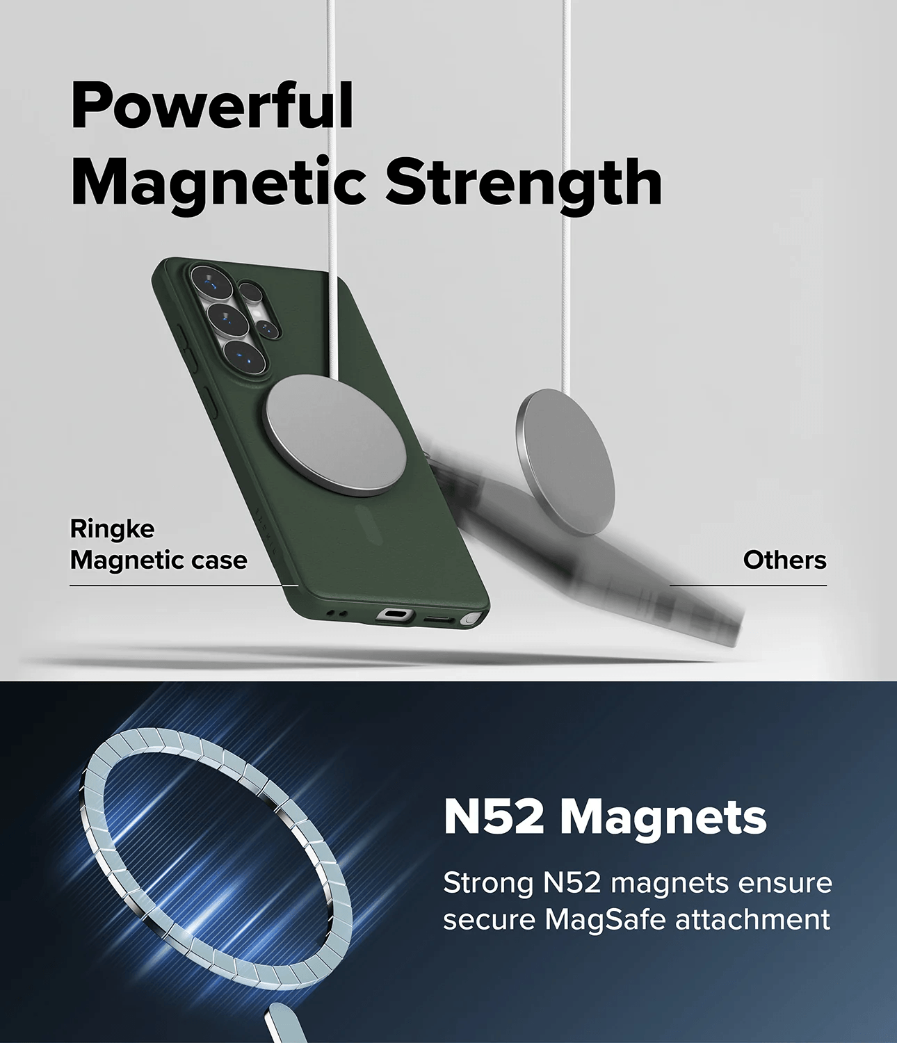 Estuche para Galaxy S26 Ultra - Ringke Onyx Magnetic