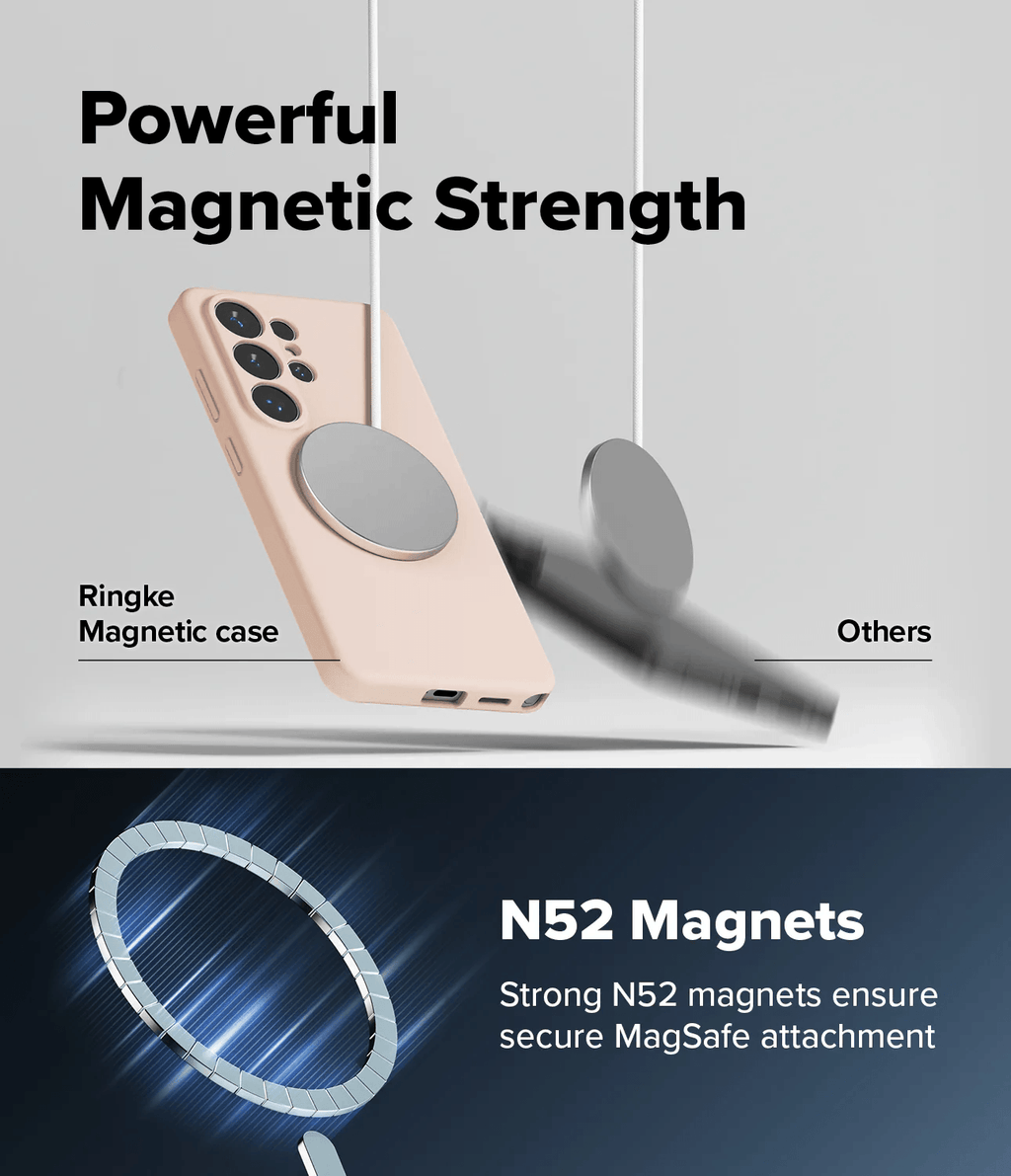 Estuche para Galaxy S26 Ultra - Ringke Silicone Magnetic