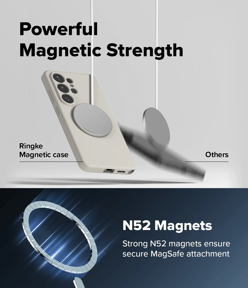 Estuche para Galaxy S26 Ultra - Ringke Silicone Magnetic