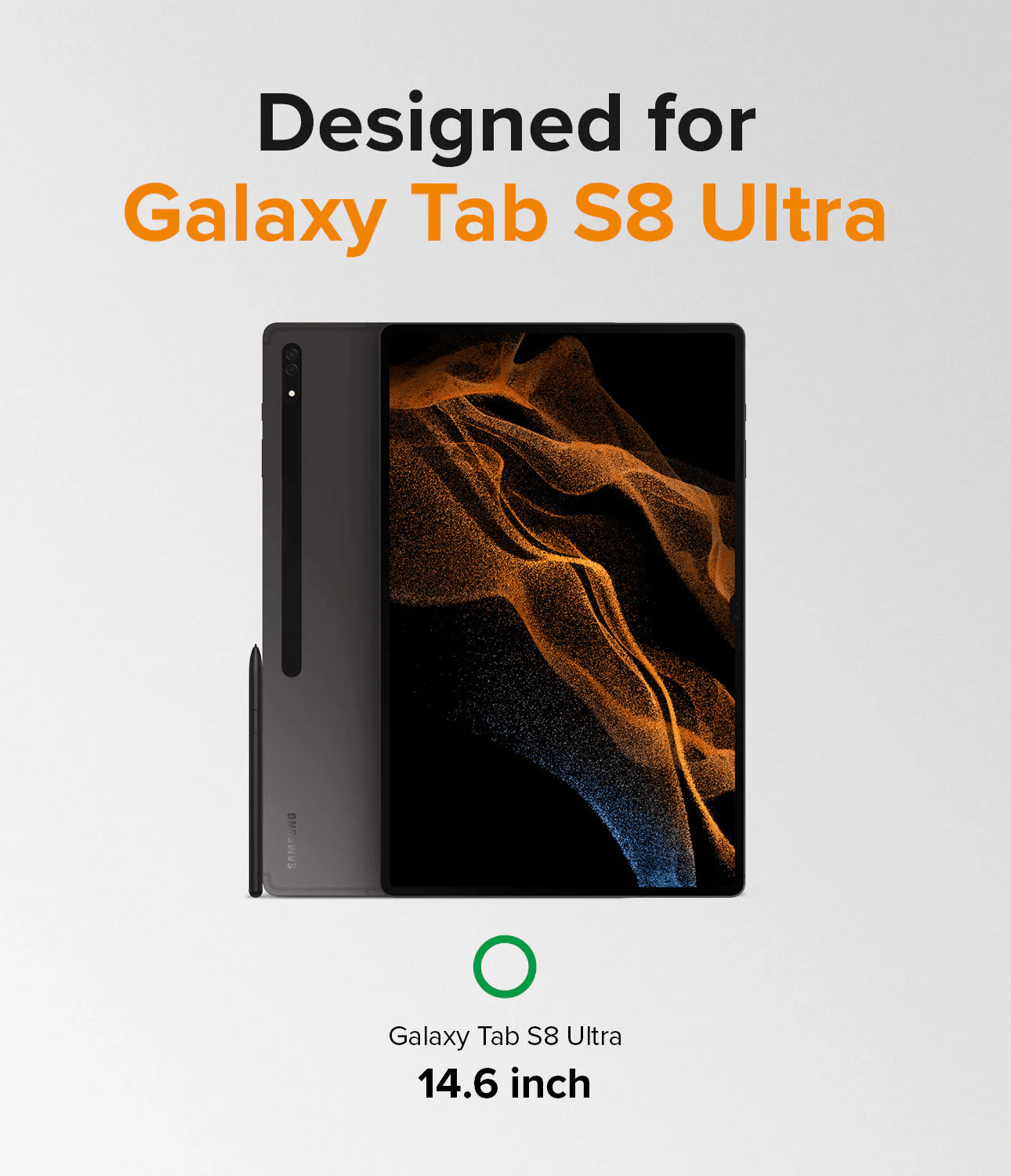Estuche para Galaxy Tab S8 Ultra - Ringke Fusion Clear