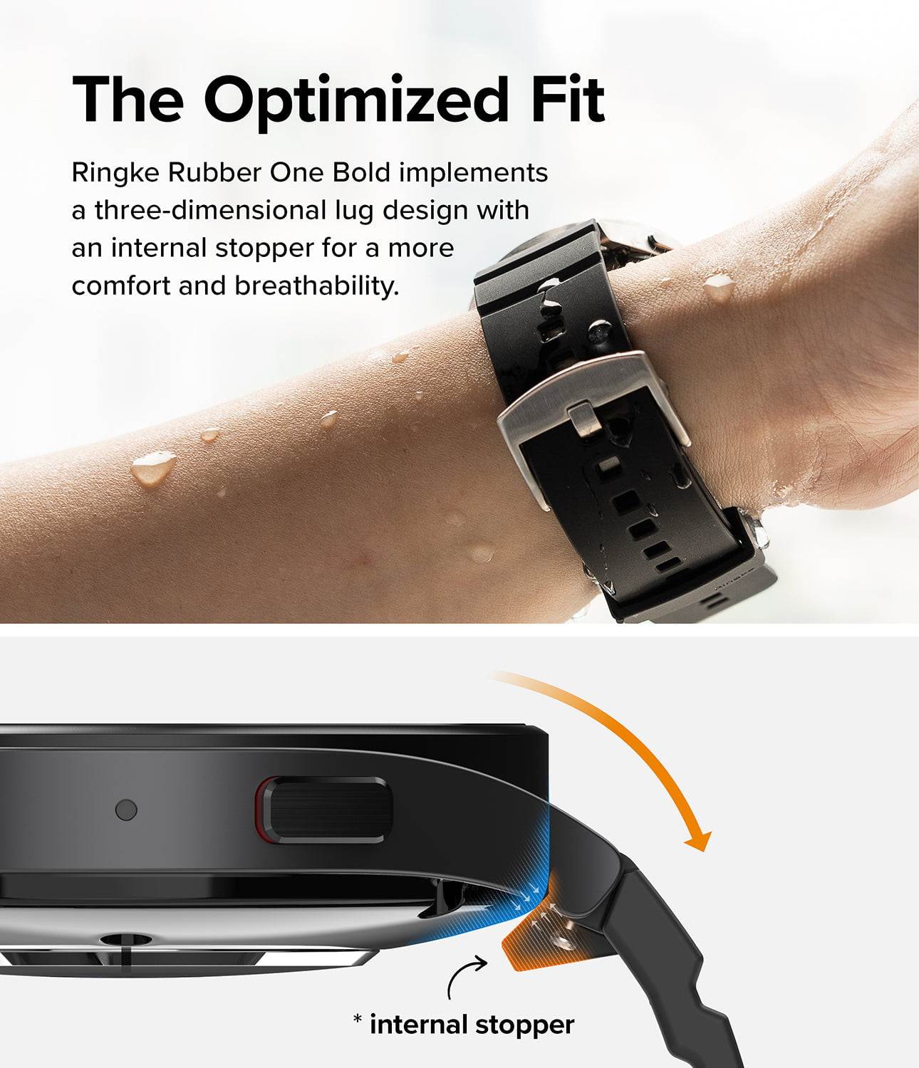 Pulsera para Galaxy Watch - Ringke Rubber One Bold