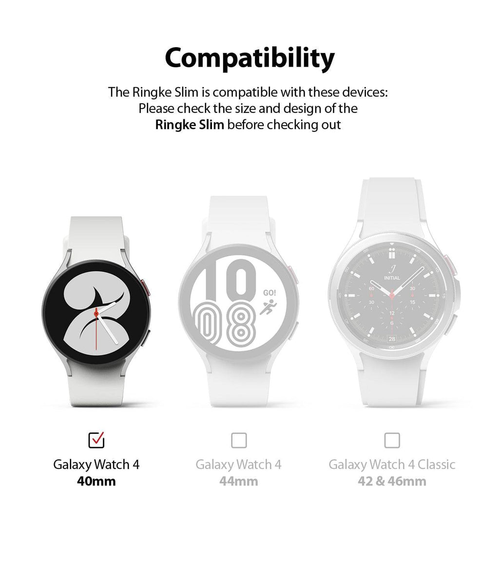 Estuche para Galaxy Watch 4 40mm - Ringke Slim