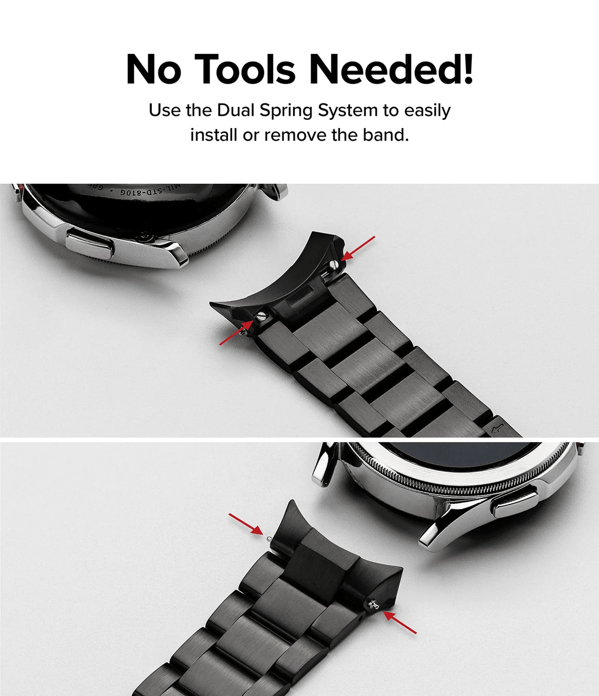 Pulsera para Galaxy Watch - Ringke Metal One