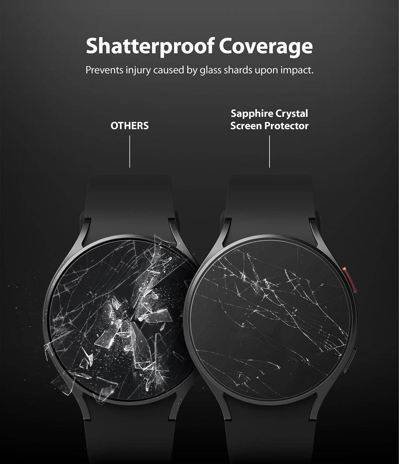 Protector de Pantalla para Galaxy Watch - Ringke Sapphire Crystal