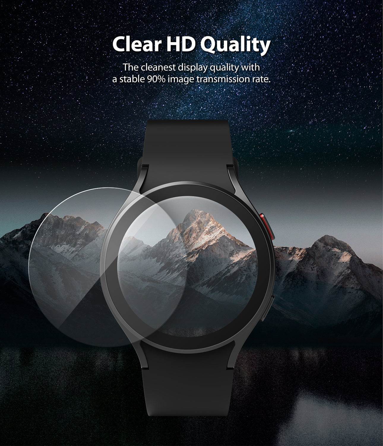 Protector de Pantalla para Galaxy Watch - Ringke Sapphire Crystal Glass
