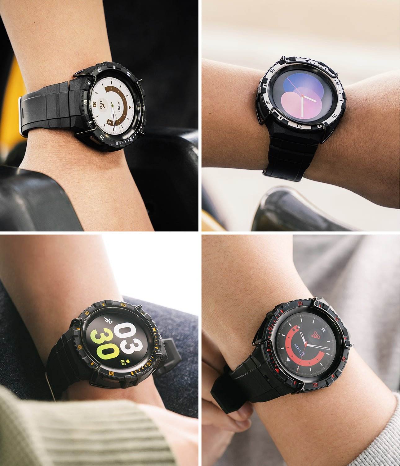Estuche + Pulsera para Galaxy Watch - Ringke Fusion-X Guard