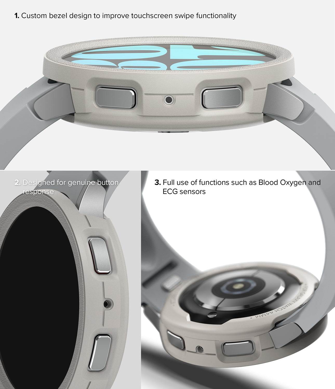 Estuche para Galaxy Watch 6 44mm - Ringke Air Sports