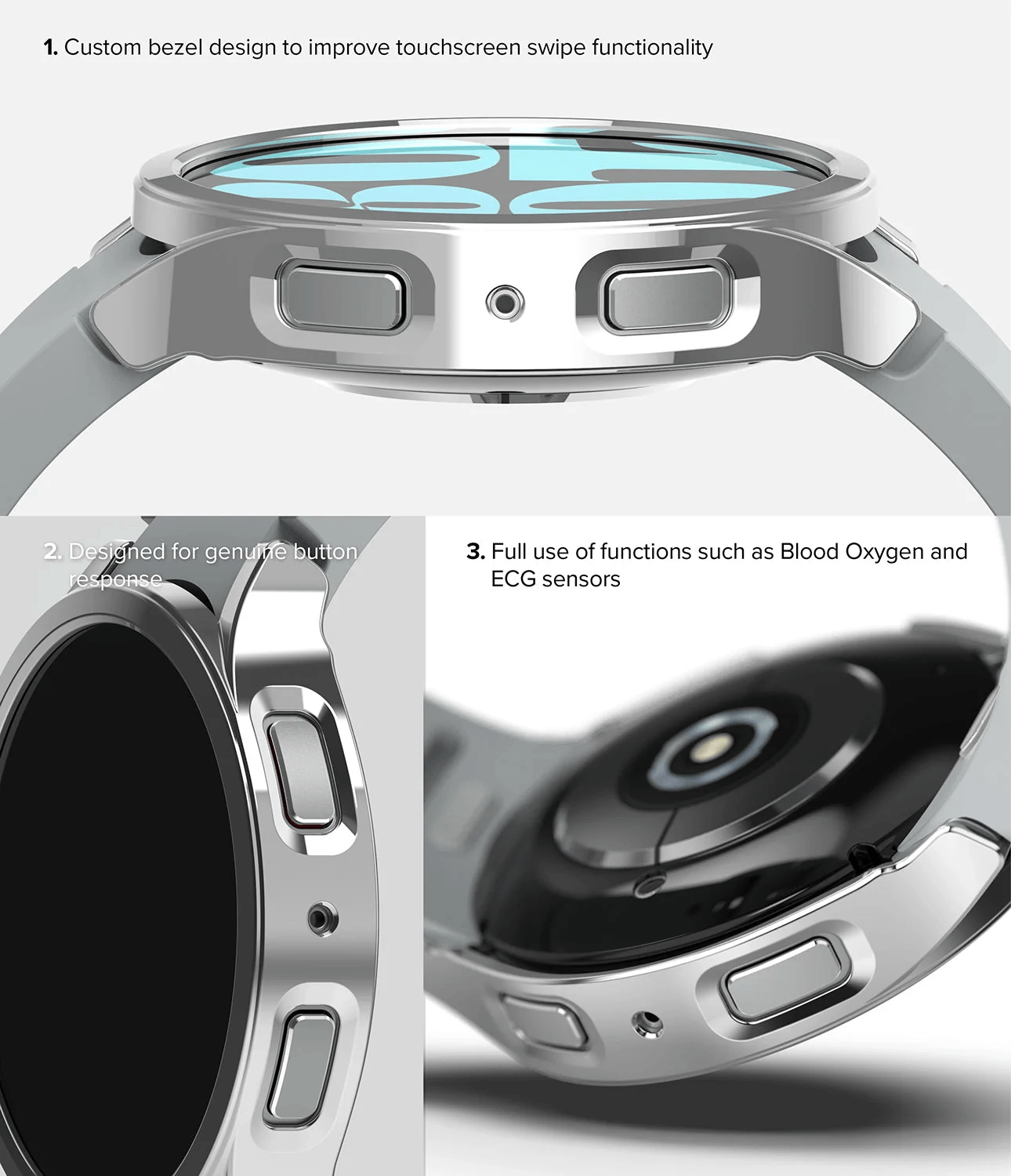 Estuche para Galaxy Watch - Ringke Slim