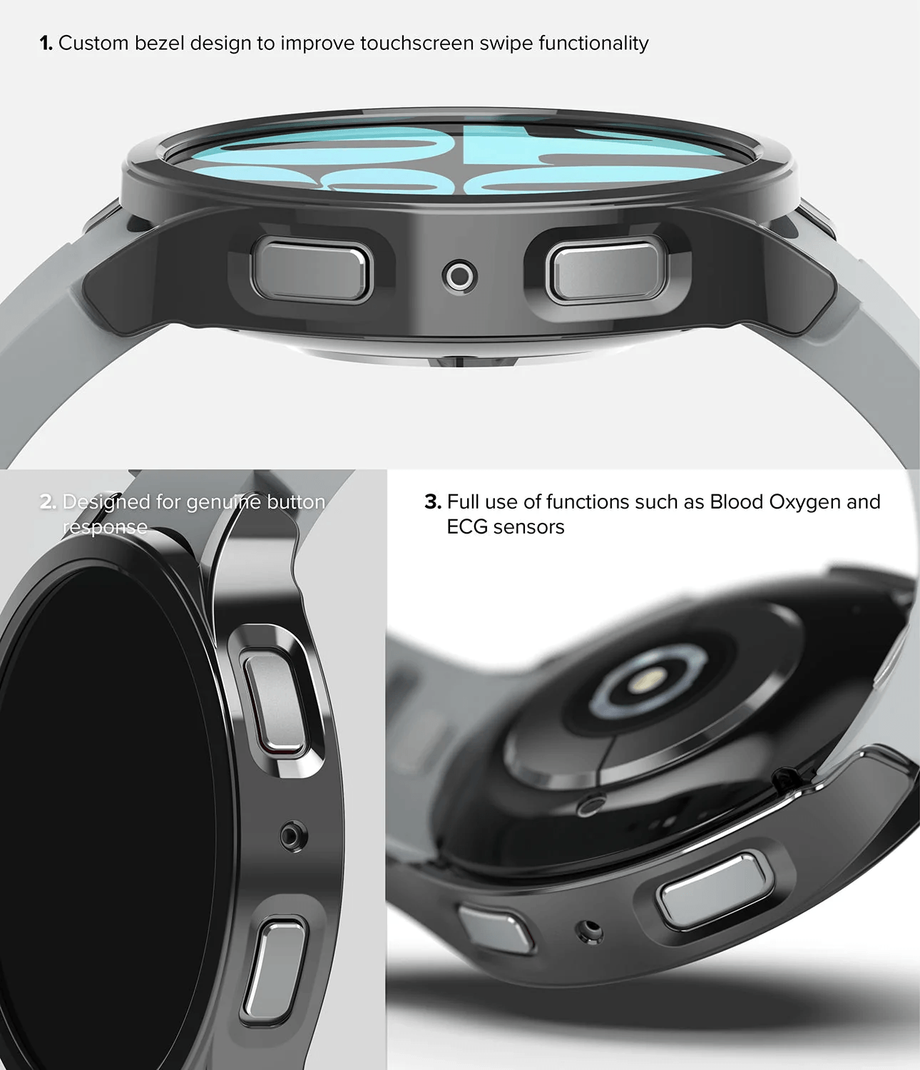 Estuche para Galaxy Watch - Ringke Slim