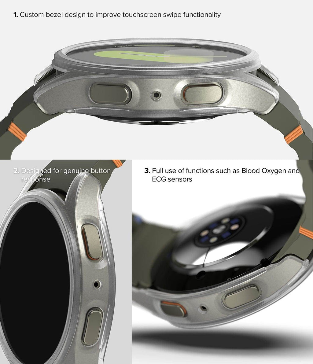 Estuche para Galaxy Watch - Ringke Slim + Glass Combo