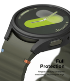Estuche para Galaxy Watch - Ringke Slim Glass Combo - Matte Black