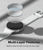Protector de Pantalla para Galaxy Watch 8 44mm - Ringke Easy Slide Tempered Glass