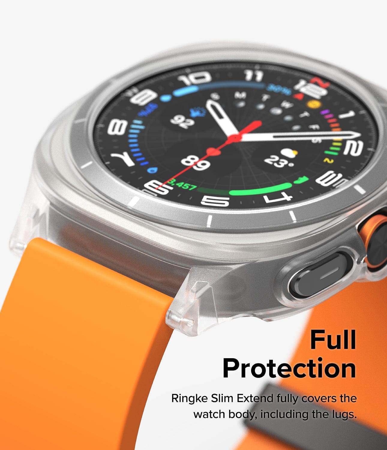 Estuche para Galaxy Watch Ultra - Ringke Slim Extend + Glass Combo