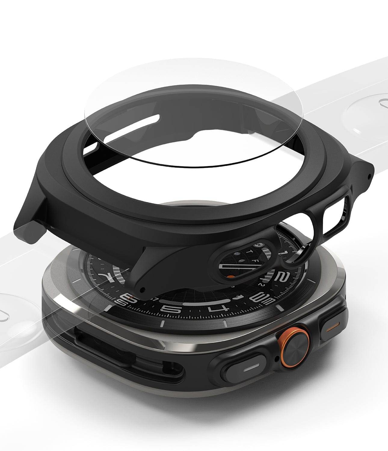 Estuche para Galaxy Watch Ultra - Ringke Slim Extend + Glass Combo