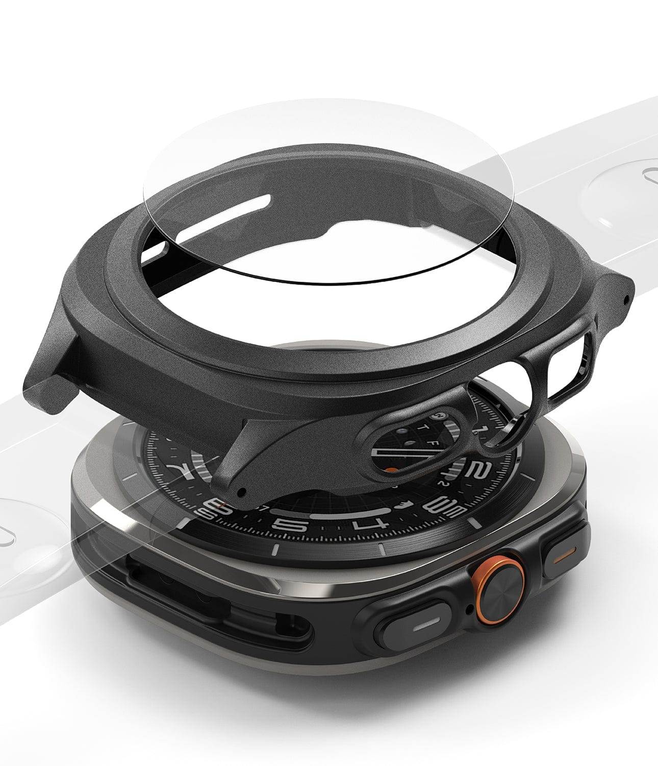 Estuche para Galaxy Watch Ultra - Ringke Slim Extend + Glass Combo