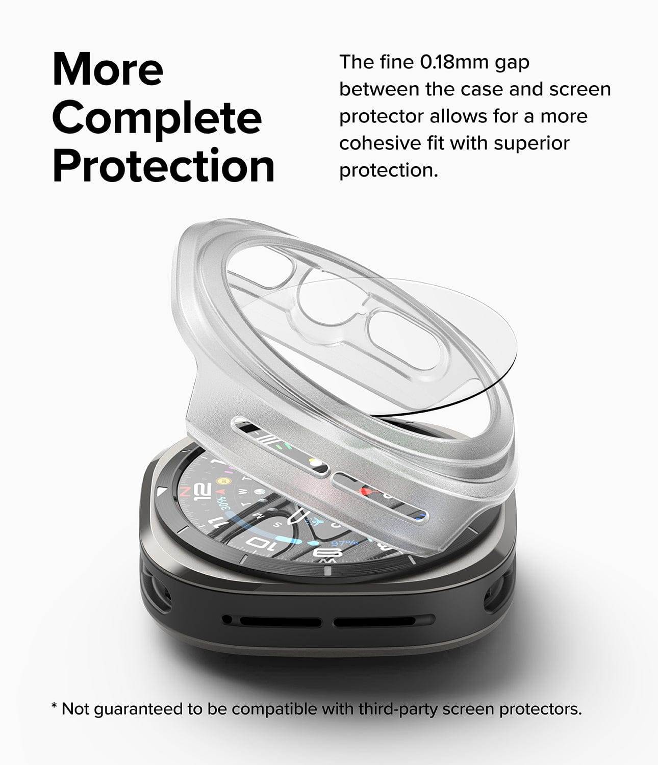 Estuche para Galaxy Watch Ultra - Ringke Slim + Glass Combo