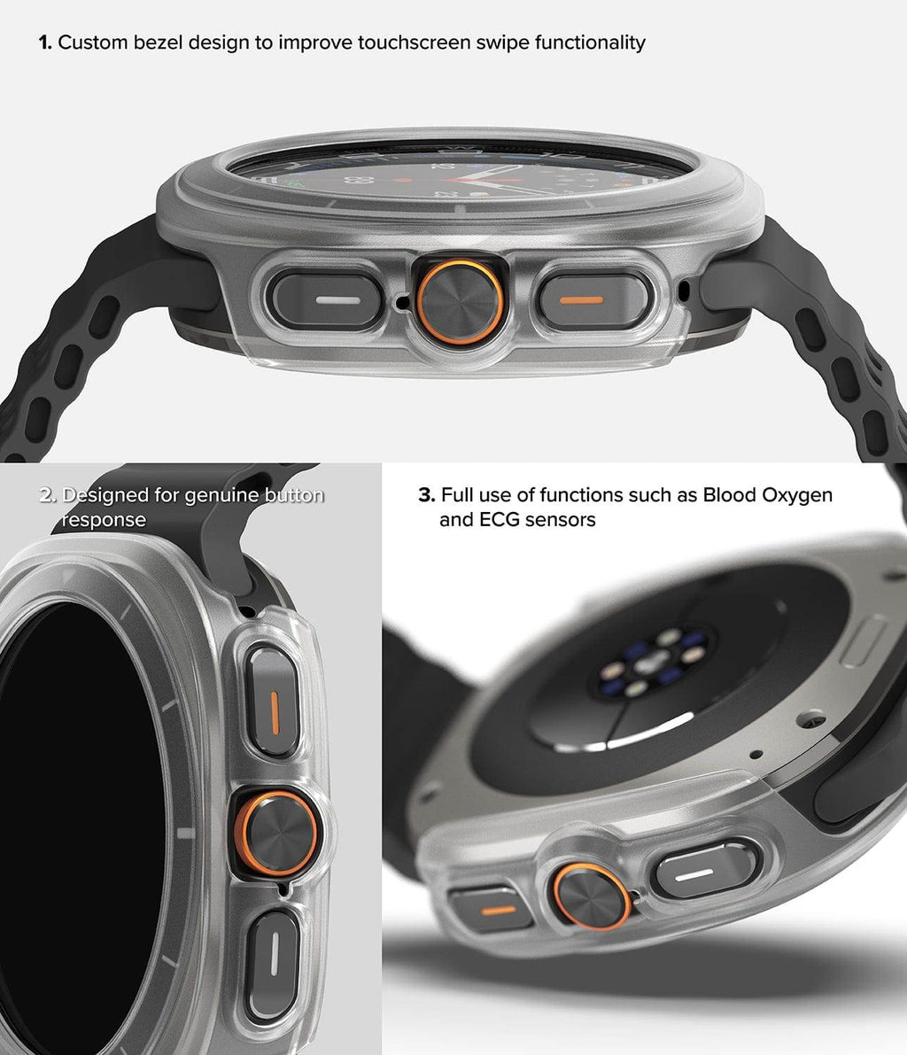 Estuche para Galaxy Watch Ultra - Ringke Slim + Glass Combo