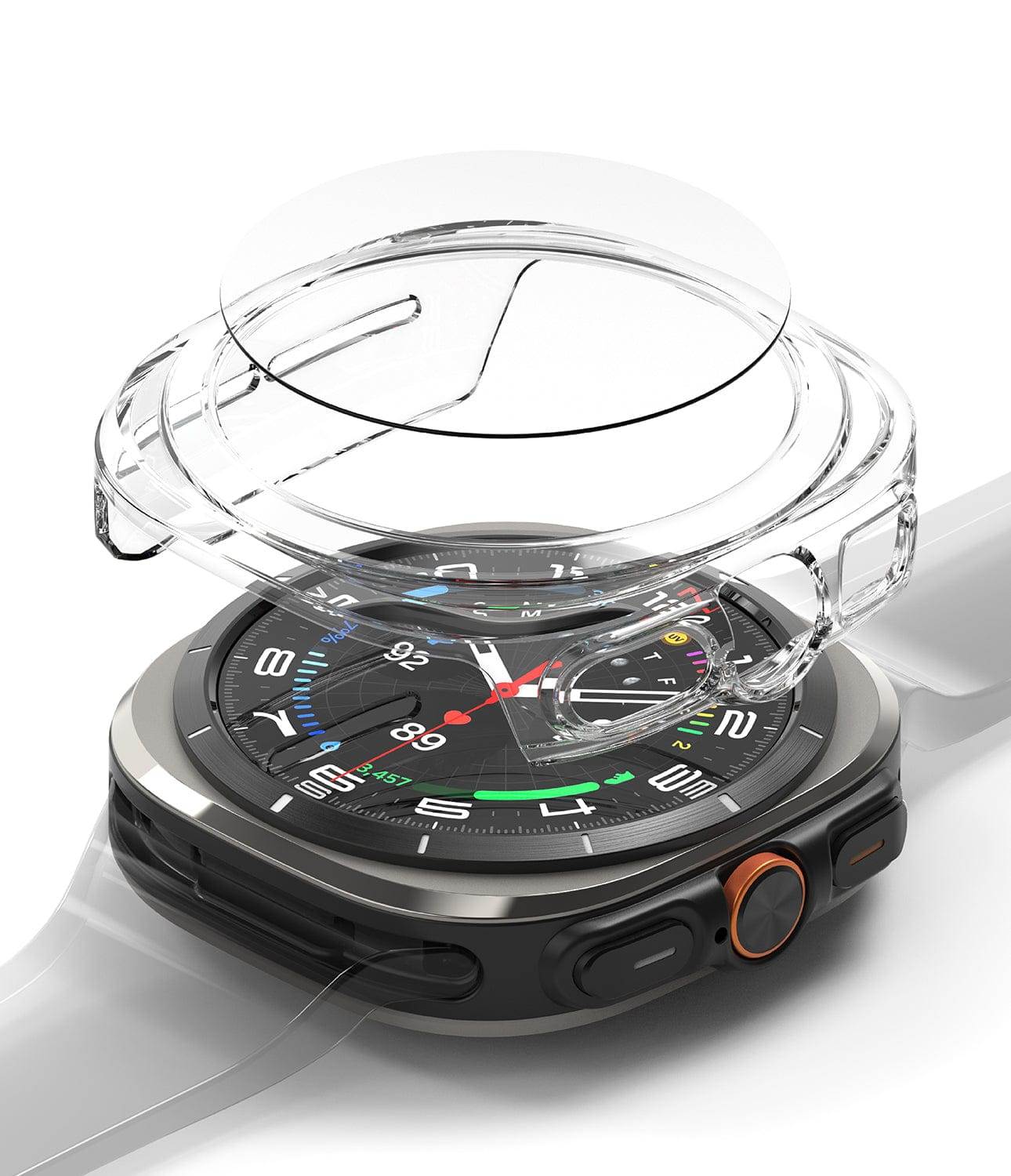 Estuche para Galaxy Watch Ultra - Ringke Slim + Glass Combo