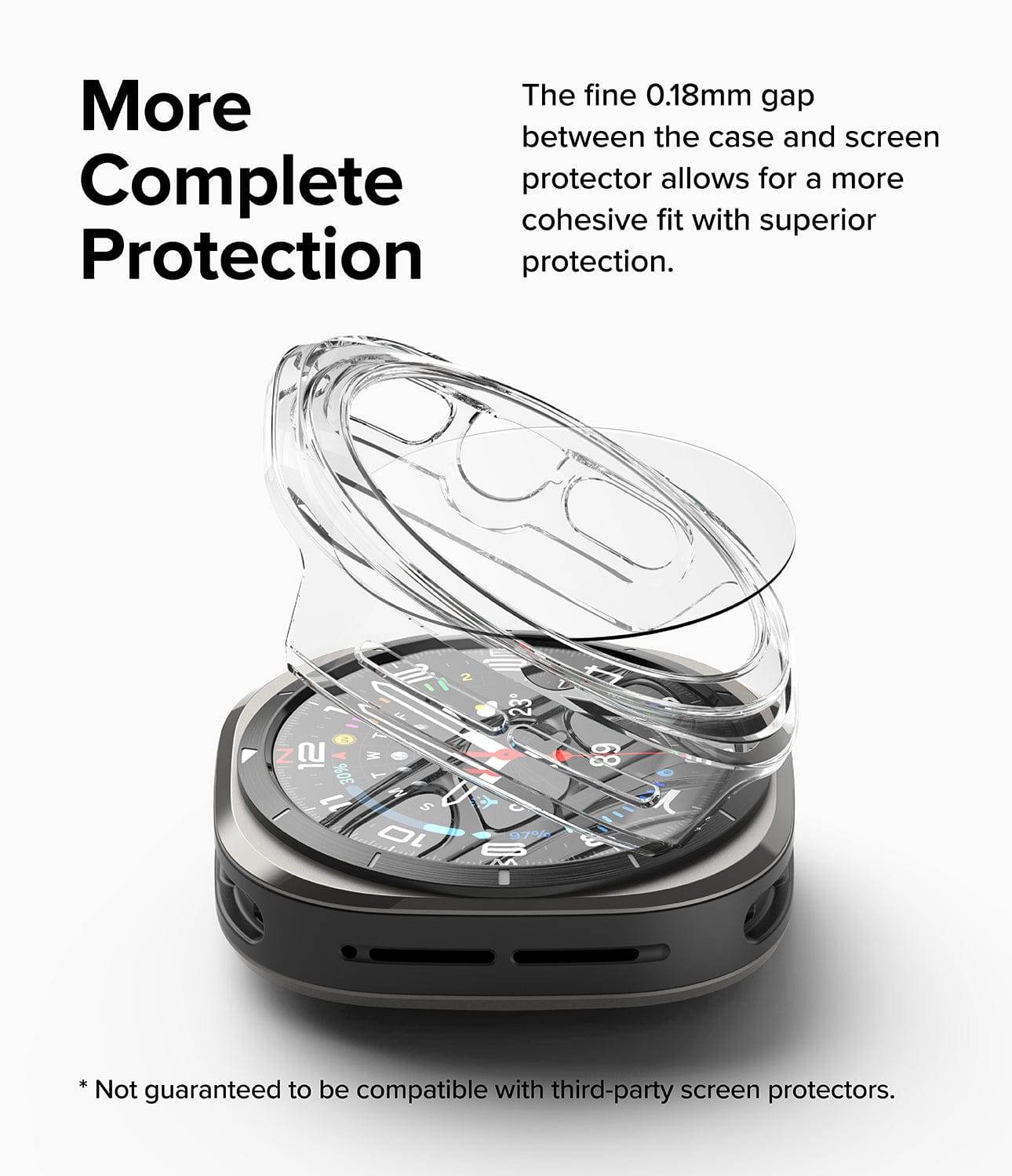 Estuche para Galaxy Watch Ultra - Ringke Slim + Glass Combo