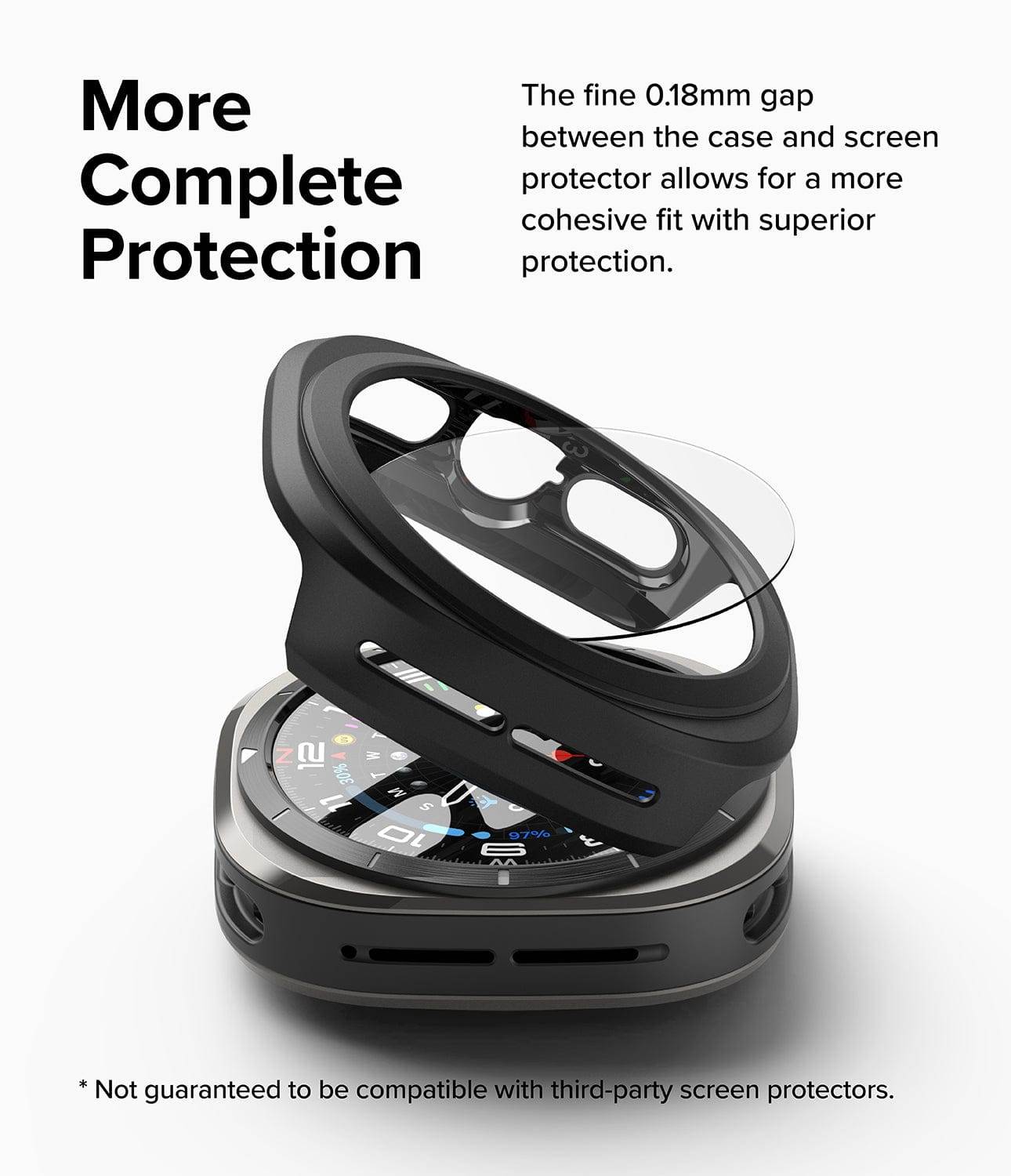 Estuche para Galaxy Watch Ultra - Ringke Slim + Glass Combo