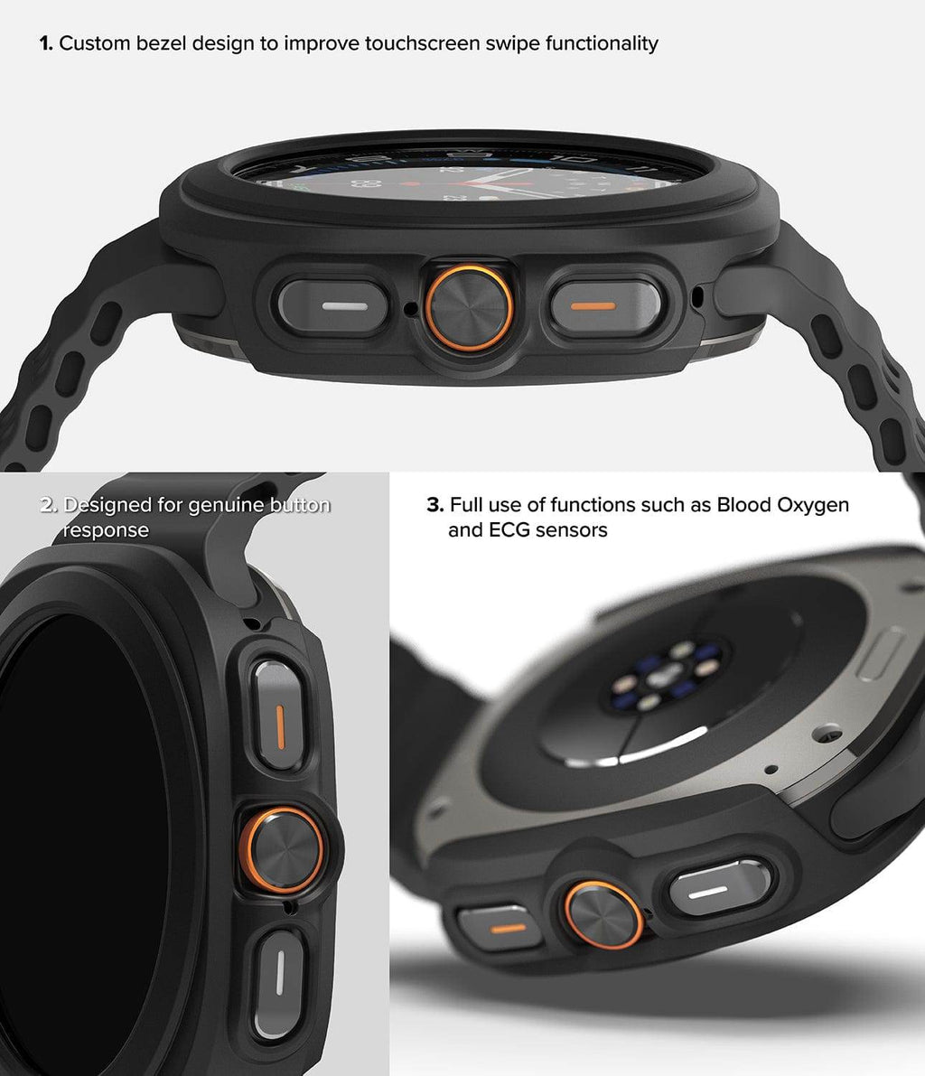 Estuche para Galaxy Watch Ultra - Ringke Slim + Glass Combo