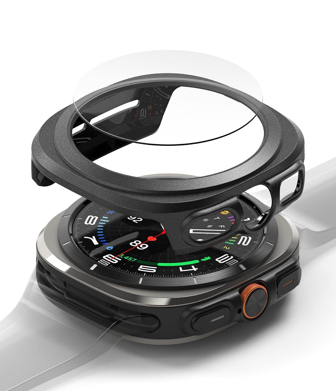 Estuche para Galaxy Watch Ultra - Ringke Slim + Glass Combo