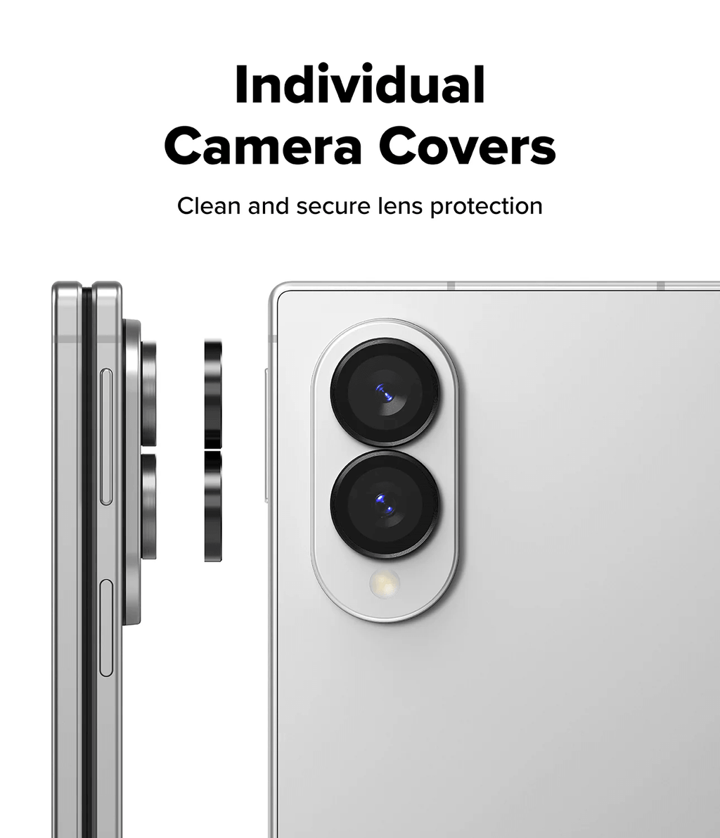 Protector de Cámara para Galaxy Z Fold 8 - Ringke Camera Lens Frame Glass (Pack de 2)