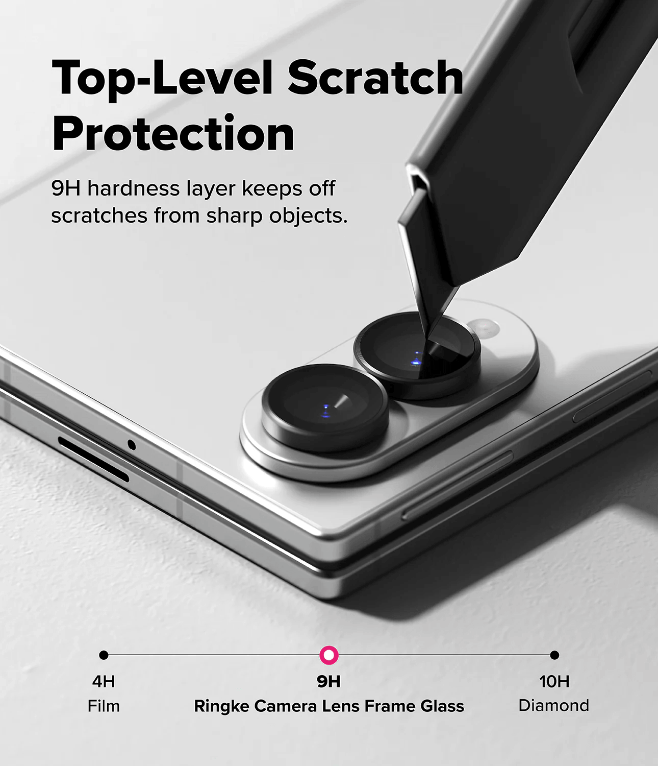 Protector de Cámara para Galaxy Z Fold 8 - Ringke Camera Lens Frame Glass (Pack de 2)