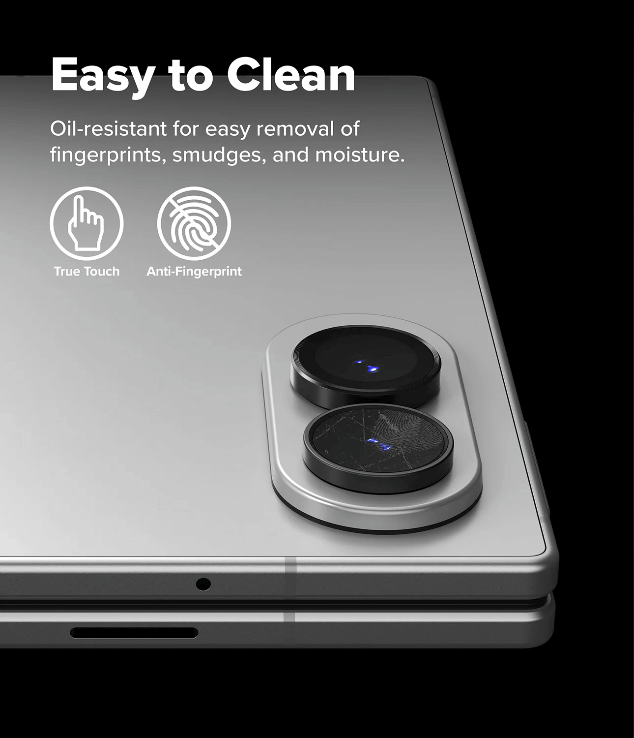 Protector de Cámara para Galaxy Z Fold 8 - Ringke Camera Lens Frame Glass (Pack de 2)