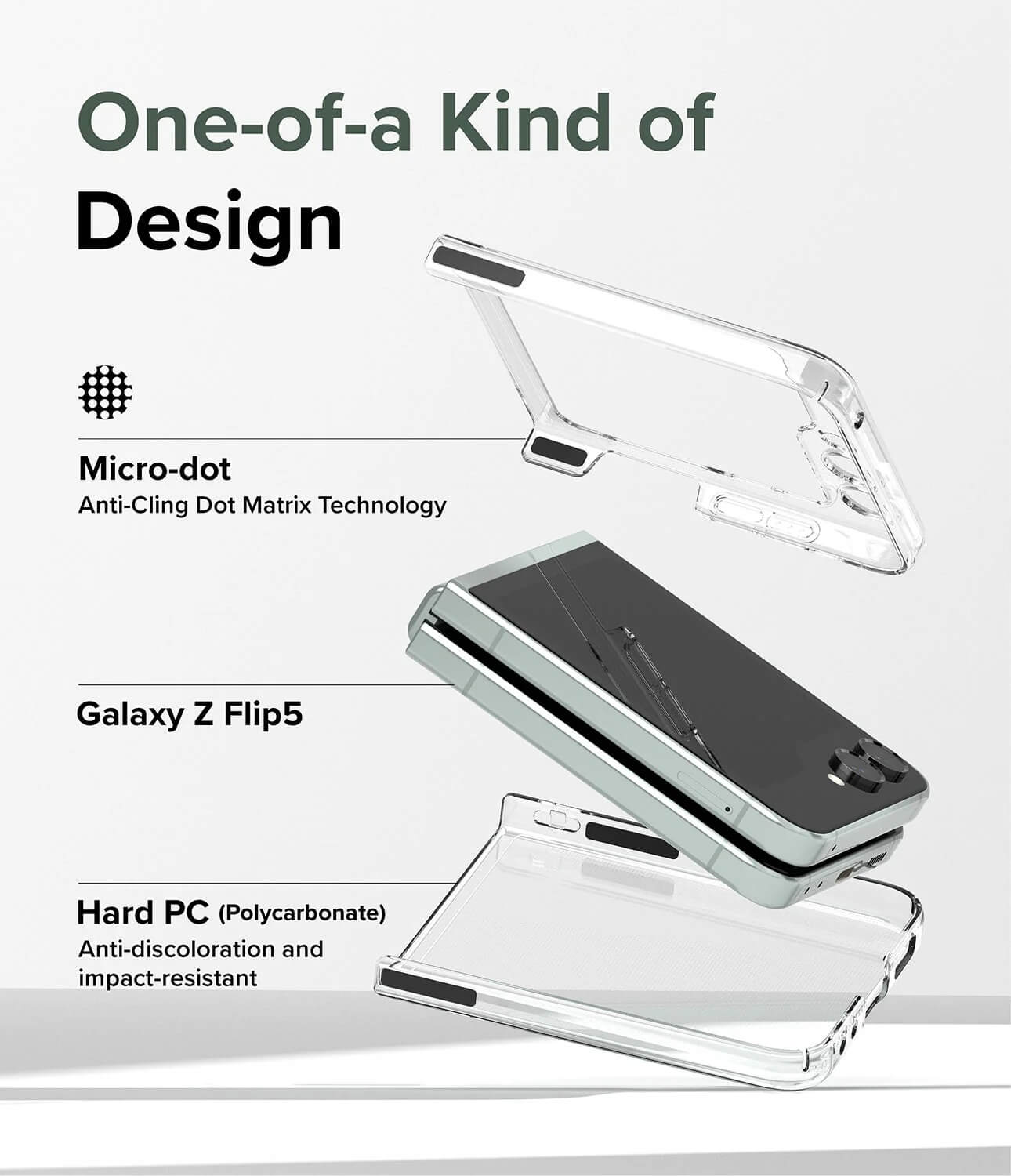 Estuche para Galaxy Z Flip 5 - Ringke Slim