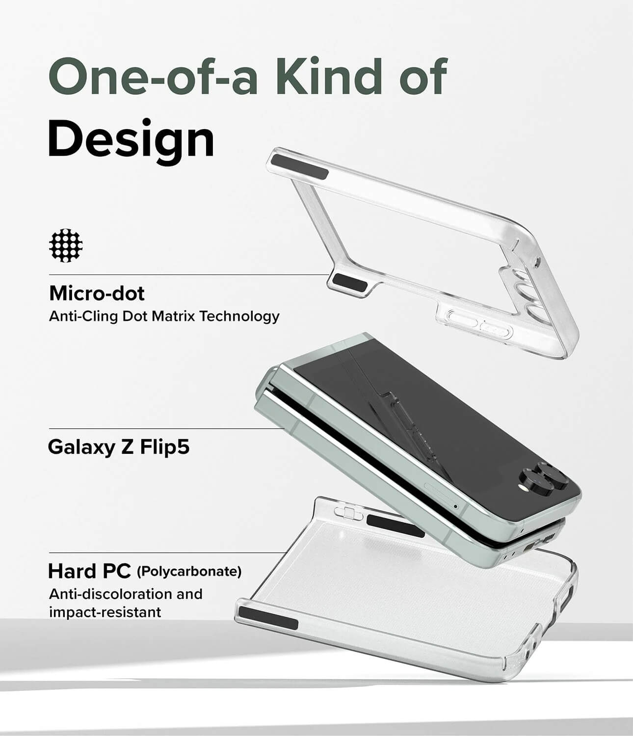 Estuche para Galaxy Z Flip 5 - Ringke Slim