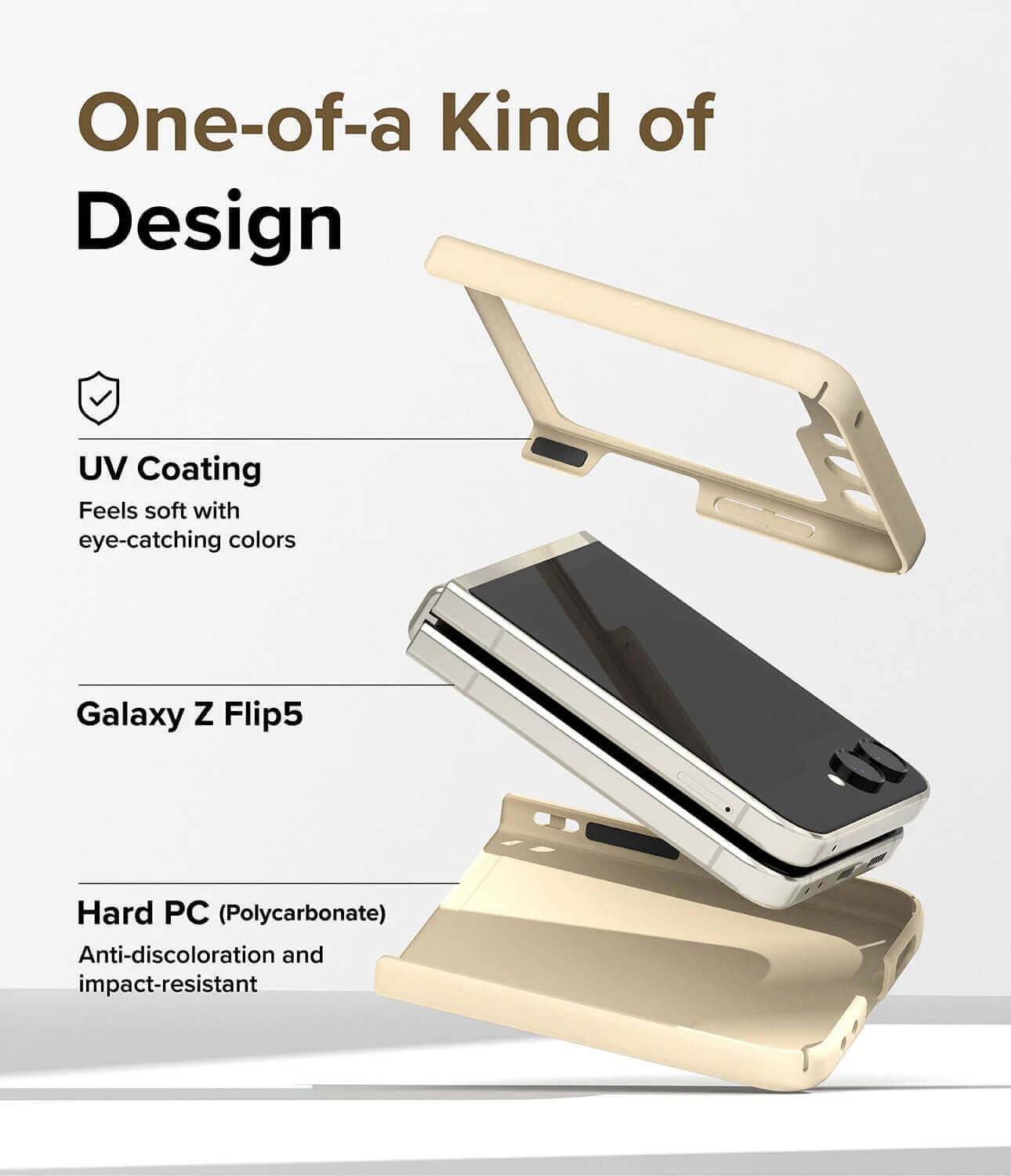 Estuche para Galaxy Z Flip 5 - Ringke Slim Color