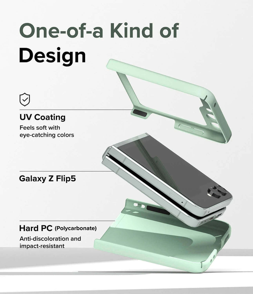 Estuche para Galaxy Z Flip 5 - Ringke Slim Color Magnetic