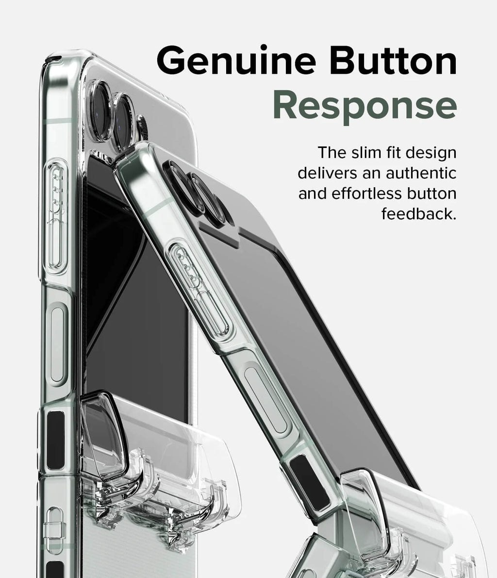 Estuche para Galaxy Z Flip 5 - Ringke Hinge Clear